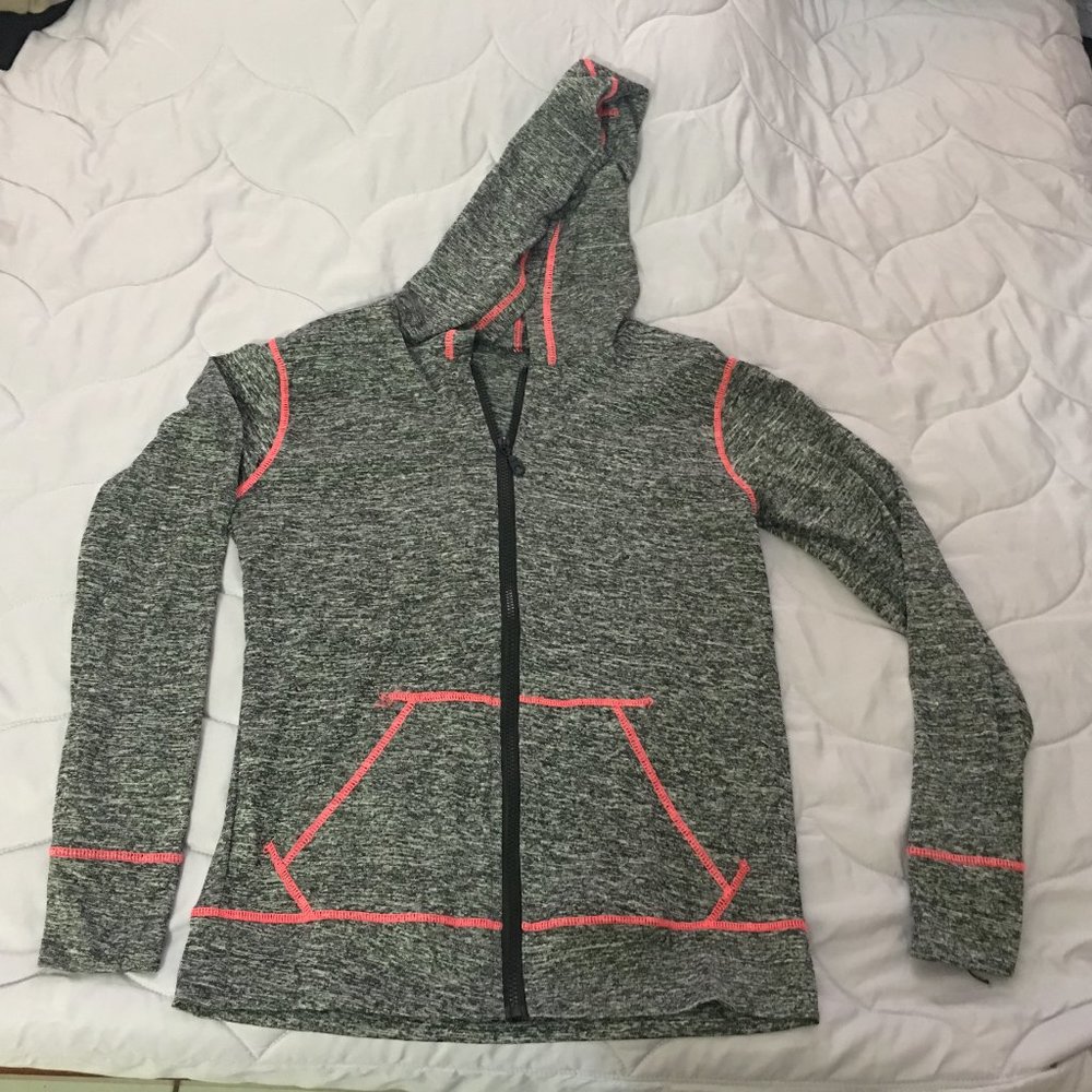 2 Piece Matching Tank Top with Zip Up Jacket
